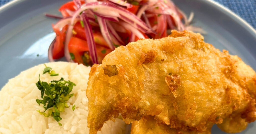 Pescado frito